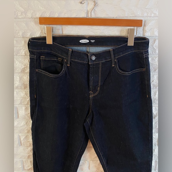 Old Navy Original Skinny Dark Jeans Size 12 Long - Picture 8 of 9